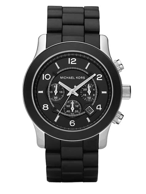 michael kors watch mk8107 251304|Michael Kors Black Chronograph Watch MK8107.